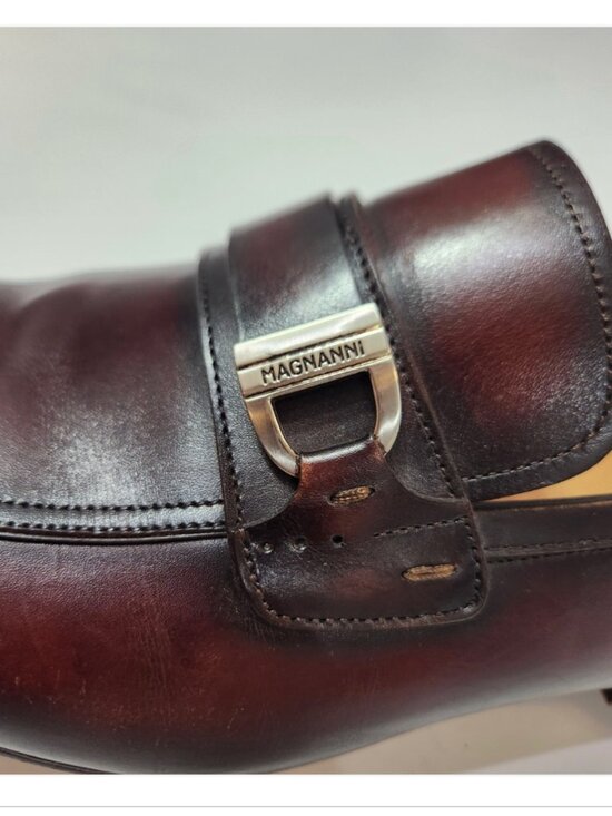 Magnanni RASO Strap Side Bit Buckle Leather Loafers main image 10